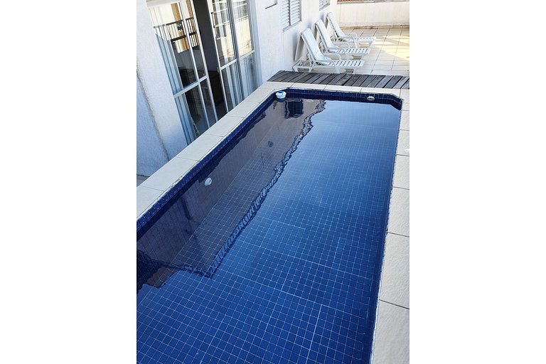 Cobertura Piscina Enseada Guaruja