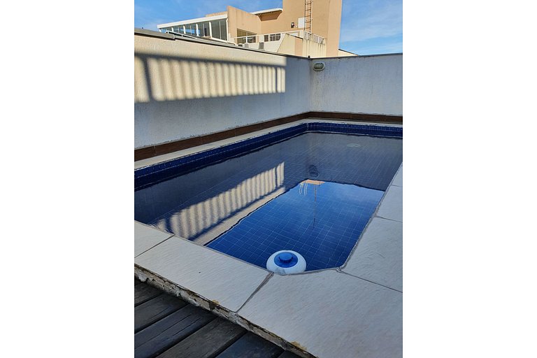 Cobertura Piscina Enseada Guaruja