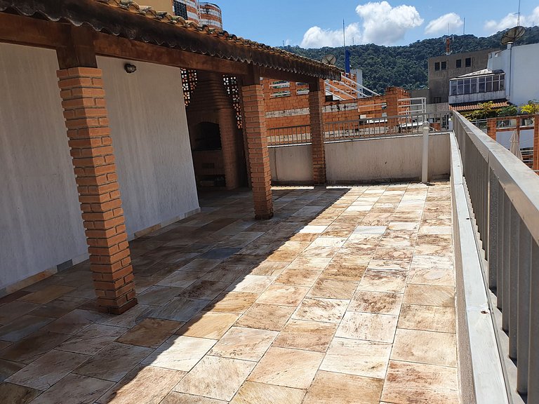 Cobertura Piscina Enseada Guaruja