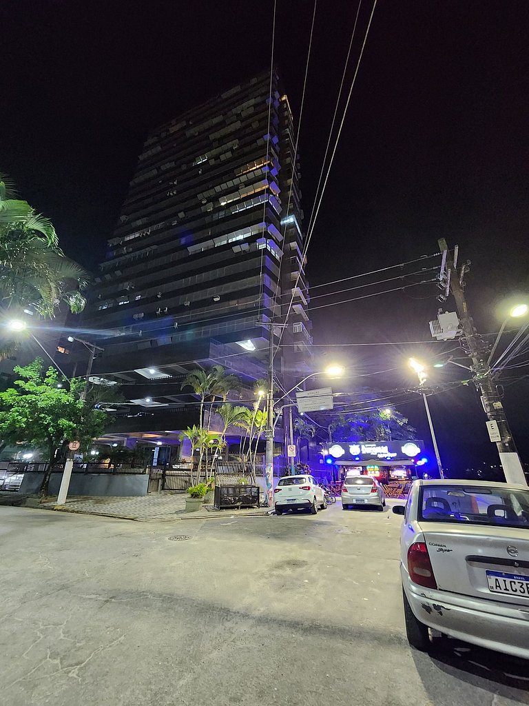 Apê Pé na Areia 2quartos Vista Deslumbrante