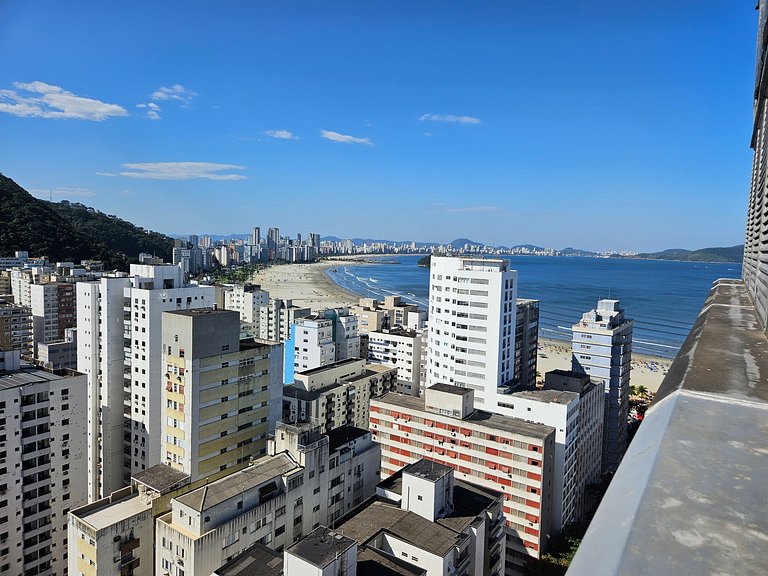 Apê Pé na Areia 2quartos Vista Deslumbrante