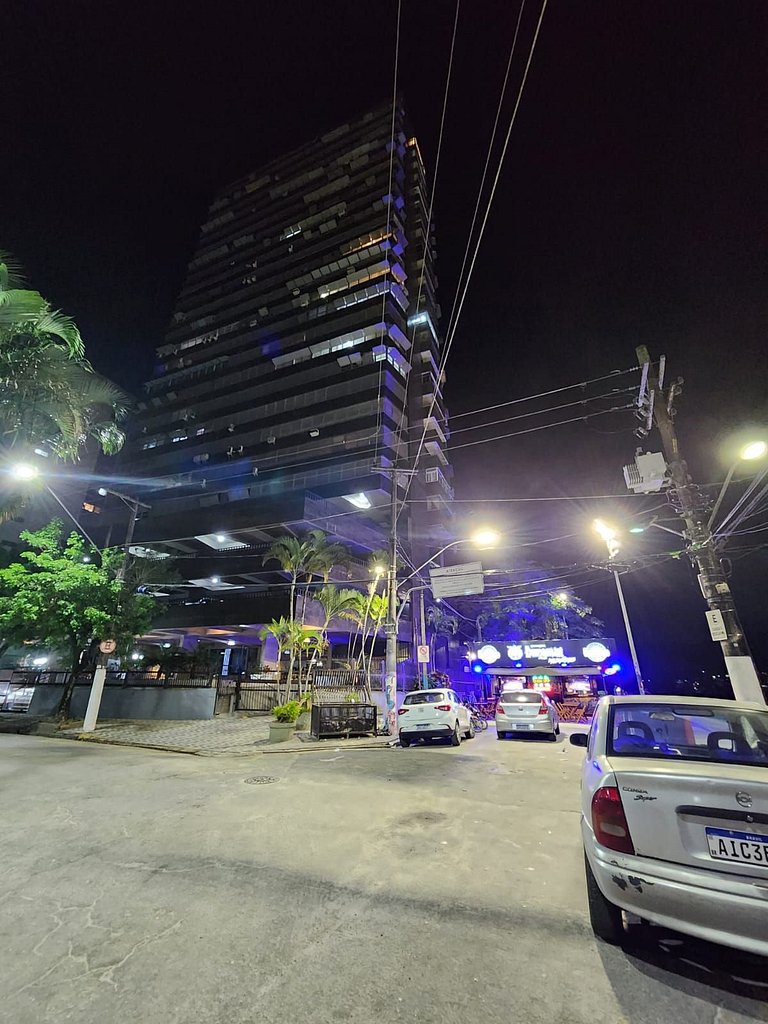 Apê Pé na Areia 2quartos Vista Deslumbrante