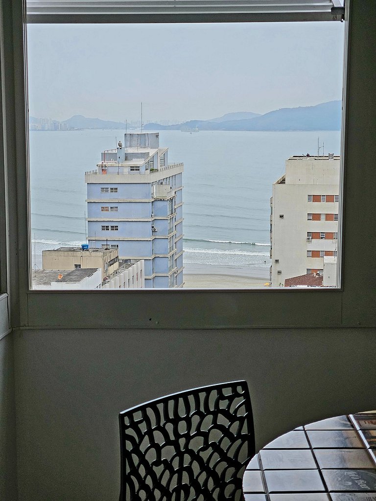 Apê Pé na Areia 2quartos Vista Deslumbrante