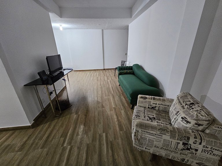 Apê Pé na Areia 2quartos Vista Deslumbrante